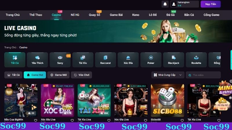 Cá cược casino luôn là sự lựa chọn hoàn hảo
