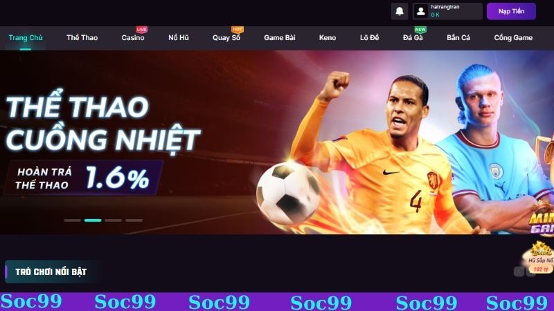 Giới thiệu thông tin đầy đủ về nhà cái Soc99