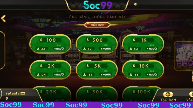 Giới thiệu về sảnh game bài Soc99 hot hit Giới thiệu về sảnh game bài Soc99 hot hit