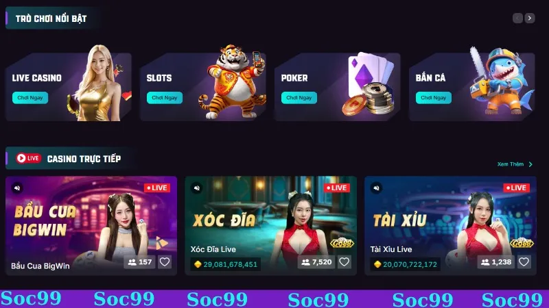 Top các sảnh game cực hot tại nhà cái Top các sảnh game cực hot tại nhà cái